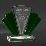 Green Phantasia Crystal Award (CD-6795)