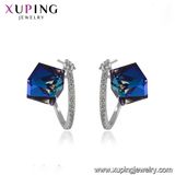 Xuping Fashionable Hot Sale Jewellry, Crystals From Swarovski Gold Earrings