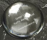 Crystal Half Ball Paperweight