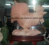 Semi Precious Stone Gemstone Cock Carving