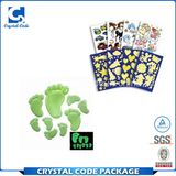 Long Time Luminous PVC Self Adhesive Label Sticker