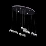 Fish Styple LED Crystal Chandelier Lighting Modern Pendant Lights