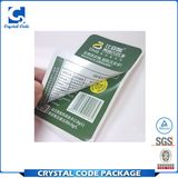 Custom Print Vinyl PP Laminated Double Layer Label Sticker