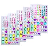 Hot Sale Mixed Size Gems Sticker