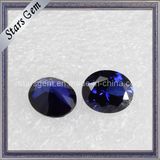 Beautuiful Dark Violet Oval Shape Cubic Zirconia