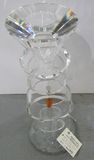 Single Poster Crystal Candle Holder for Home Decoration