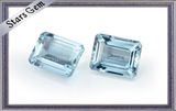 Hotsale Emerald Cut Aquamarine Gemstones
