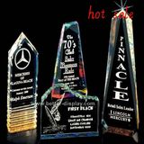 Clear Acrylic Plastic Trophy with Engraved or Printed Logo (BTR-I7057)