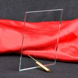 Jade and Clear Glass Tophy Glass Award