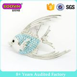 Fish Wholesale Fashion Costumejewelry  Brooch Rhinestone
