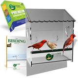 Clear Creative Bird Animal Nest House Bird Feeder