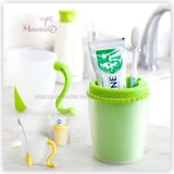 Bunny Puppy Lovely Couple Plastic PP Tooth Brushing Cup Set