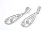 Hot Sale 925 Silver Drop Earring with Eurowire