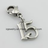 Fashion Accessory Number Charm Metal Key Chain