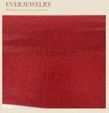 Red Color Hot Fix Glass Stone Mesh
