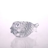 Fish Shaped Crystal Candle Jar