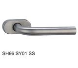 Stainless Steel Hollow Tube Lever Door Handle (SH96SY01 SS)