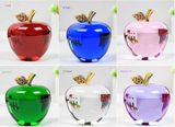 Crystal Apple in Carving Crafts Decoration Crystal Apple