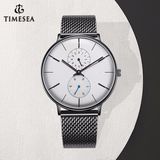 Fashion Waterproof Full Stainless Steel Mens Casual Quartz Watch 72894