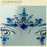 Body Rhinestone Stickers Tattoo Jewelry Sticker and Eye Makeup Stickers