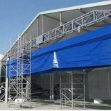 Mega Shipyard Door PVC Fabric Lifting Folding up