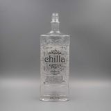 Fancy Clear Wine Vodka Glass Bottle, Whiskey Decanter