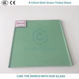 4mm-12mm Bronze Grey Green Reflective Glass with Ce & ISO9001 for Glass Window