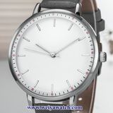 Custom Ladies Leather Quartz Wist Watches, Woman Alloy Watch (WY-17043)