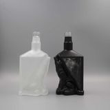 Super Flint Drinking Alchohol Frosted Glass Bottle, Vodka Bottle