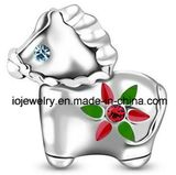 316 Stainless Steel Jewelry Cute Horse Beads