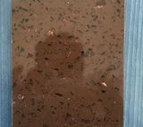 Dark Brown Color Crystal Strong Quartz Countertop