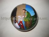 Inside Painted Glass Ball - 8
