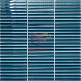 Strip Glass Mosaic Tile in Blue Color (PT60)