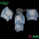 Unique Design in Blue Glass Pendant Lights (X-9106/3+1)