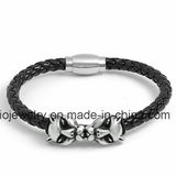 Handmade Braided Rope Leather Mens Bracelet