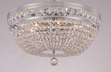 Stainless Steel Base K9 Crystal Pendant Lamp