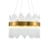2018 Modern Round Luxury Decoration Lights Customize LED Crystal Chandelier Customize