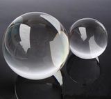 150mm 200mm Laser Engrave Transparent Glass Crystal Ball