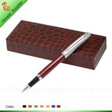 New Design Leather Outwards Metal Pen