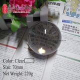 Dsjuggling 70mm Clear Acrylic Contact Magic Juggling Ball