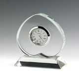 Crystal Table Clock for Business Gift (ks54023)