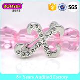 Direct Sell Custom Metal  Alphabet Letter Brooches