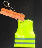 Fashion Reflective Keychain Made of Double Reflective Crystal Tape