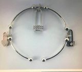 Bangle with Three Open and Close Locks