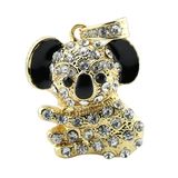 Gold Mouse USB Drives Pen Animal Koala Crystal Rhinestone