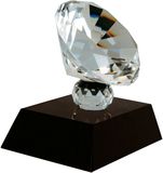 Diamond Crystal Medal-Black Base