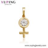 33440 New 18K Gold Luxury Cubic Zirconia Pendant with Special Price
