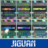 Gold Coin Sticker Serial Number Hologram Label Sticker