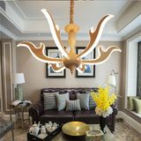 Shenzhen Modern LED Luminaire Chandelier for Living Room Pendent Light