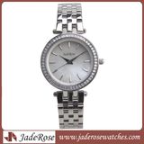 Ladies Dress Wristwatches, Classic Crystal Silver Bracelet Women Watch